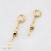 PAIR OF GOTHIC PUNK SPIKE SKULL DAGGER PENDANT 316L SURGICAL STEEL EARRING PAIR OF GOTHIC PUNK SPIKE SKULL DAGGER PENDANT 316L SURGICAL STEEL EARRING